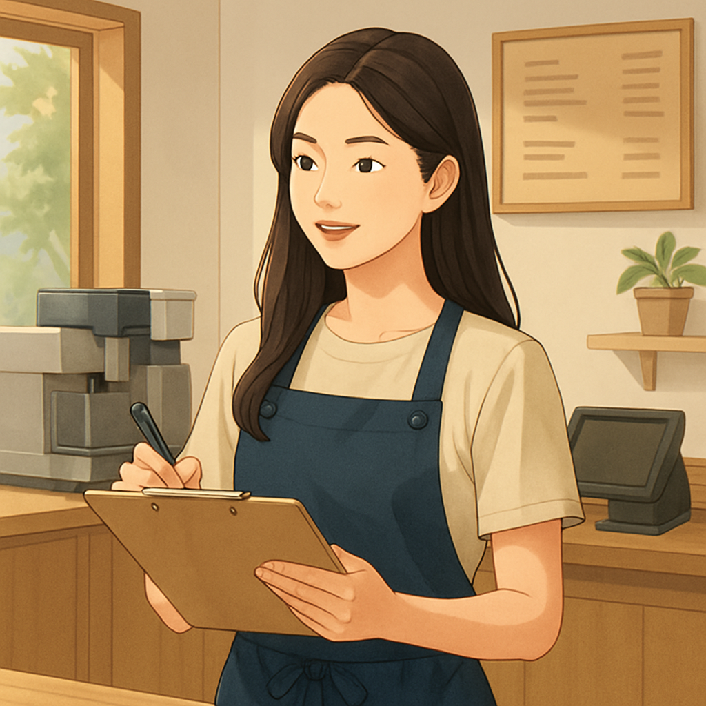 강남 알바 구인 이미지