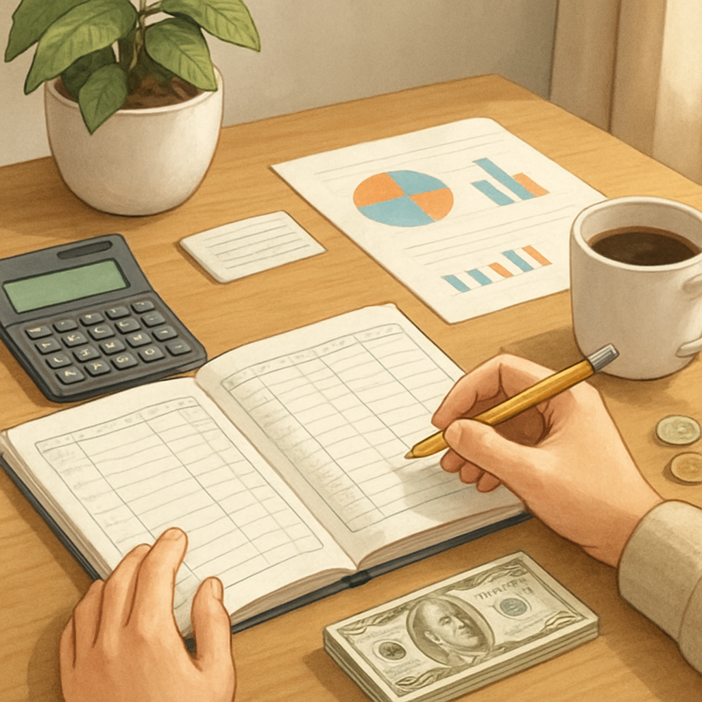 가계부 작성법과 예산 관리 팁 이미지